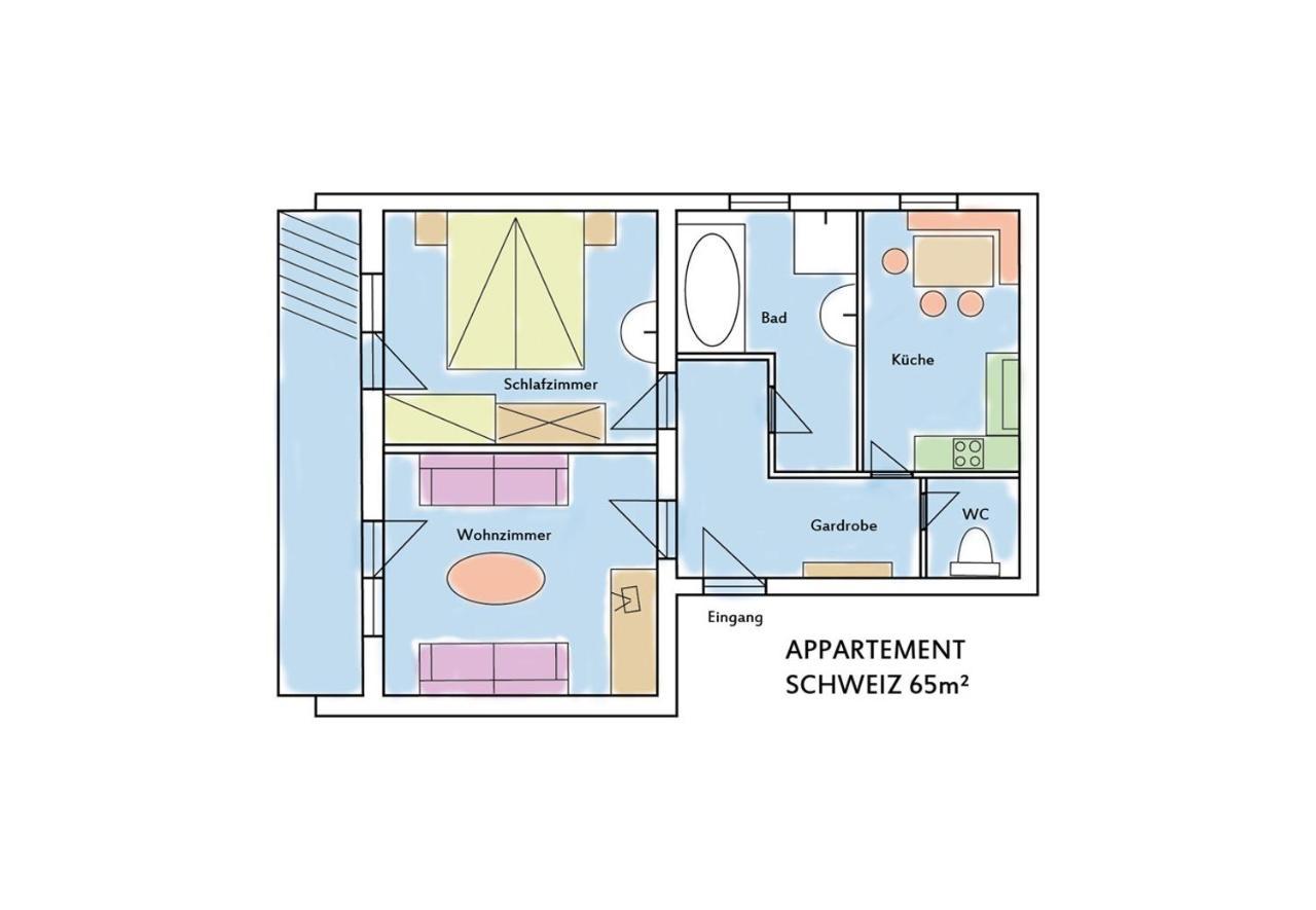 Drei Sonnen Landhaus Reihan Nauders Zimmer foto